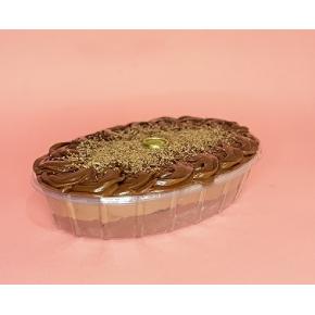 Torta na travessa Mousse de chocolate com chocolate-G