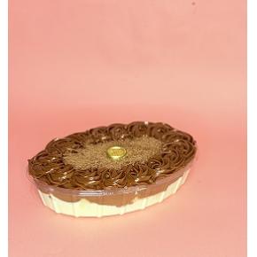 Torta na travessa 4 leites com chocolate -G